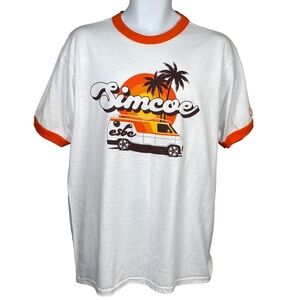 El Segundo Brewing Co Simcoe IPA T Shirt Mens Size L Ringer Style Short Sleeve